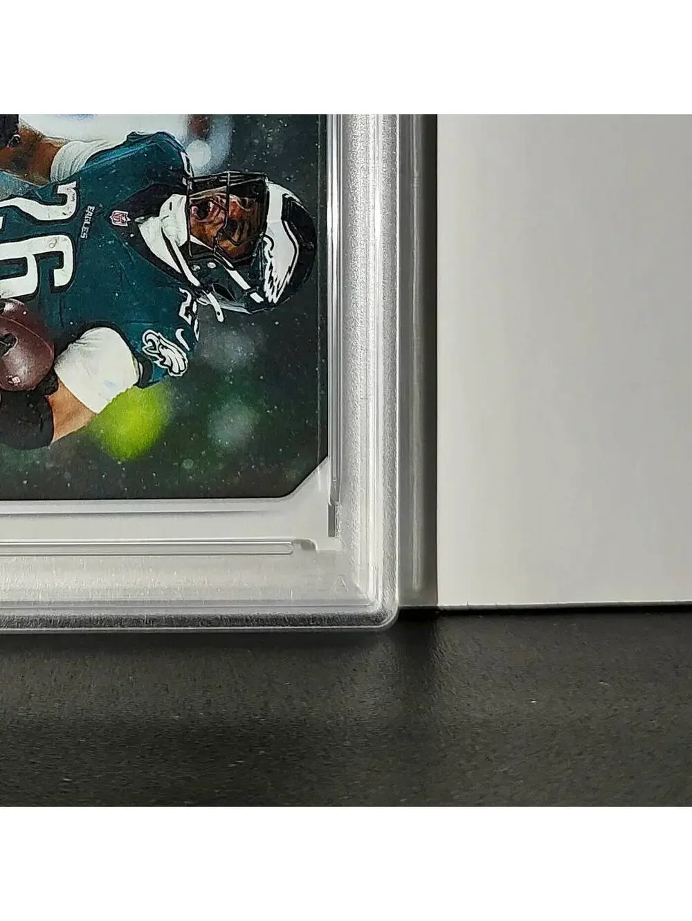 Saquon Barkley 2024 Panini Record Breaker NFL #270 Philadelphia Eagles PSA 10